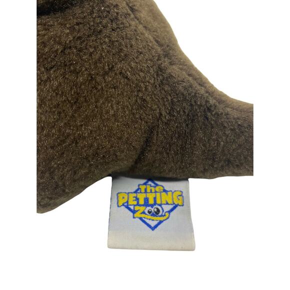 Petting Zoo Otter Plush 9" Brown Cream Sea Stuffed Animal Toy - Picture 6 of 8